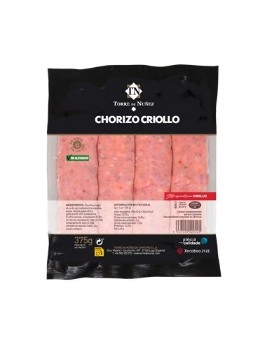Sausage Creole Torre de Nuñez 375 gr.