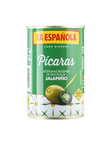 Olives stuffed with La Española jalapeño 130 gr.