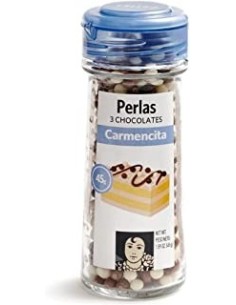 Perles 3 chocolats Carmencita 45 gr.
