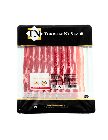 Panceta loncheada Torre de Núñez 120 gr.