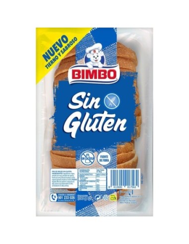 Pan de molde sin gluten Bimbo 300 gr.