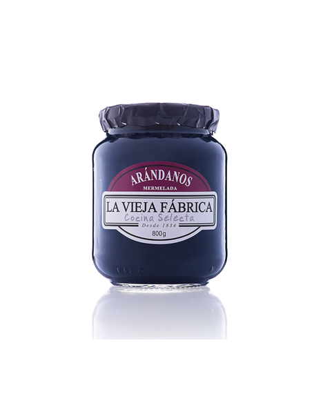 Confiture de myrtilles La Cocina Selecta La Vieja Fábrica 800 gr.