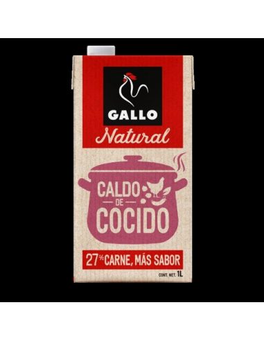 Cooked broth Gallo 1 l.