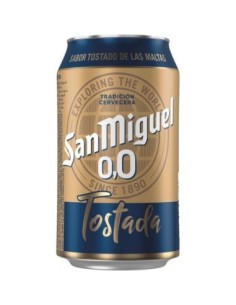Cerveza 0,0 Tostada San Miguel 8 ud. x 33 cl.