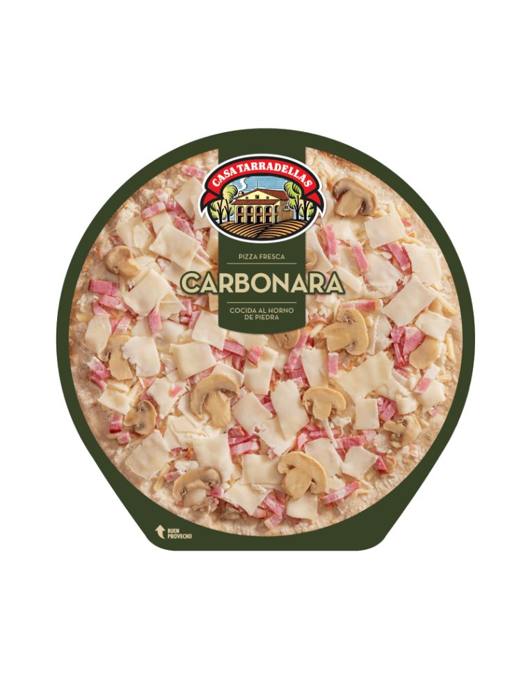 Pizza Carbonara Casa Tarradellas 400 gr.