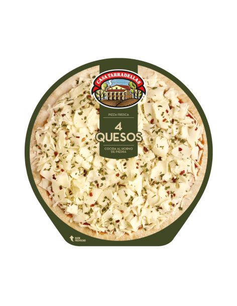 Pizza 4 cheeses Casa Tarradellas 400 gr.