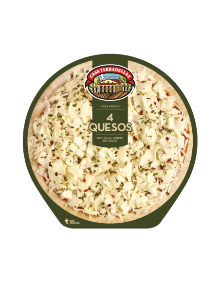 Pizza 4 cheeses Casa Tarradellas 400 gr.
