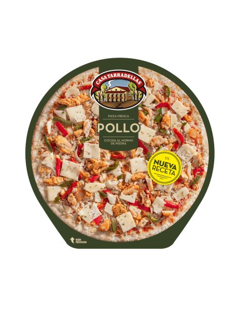 Pizza au poulet Casa Tarradellas 400 gr.