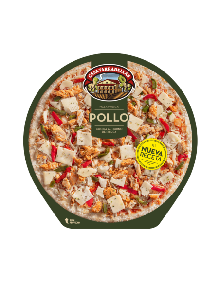 Casa Tarradellas chicken pizza 400 gr.