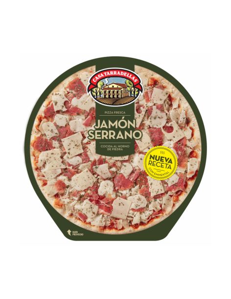 Pizza au jambon serrano Casa Tarradellas 400 gr.