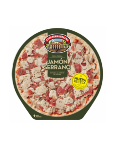 Pizza mit Serrano-Schinken Casa Tarradellas 400 gr.