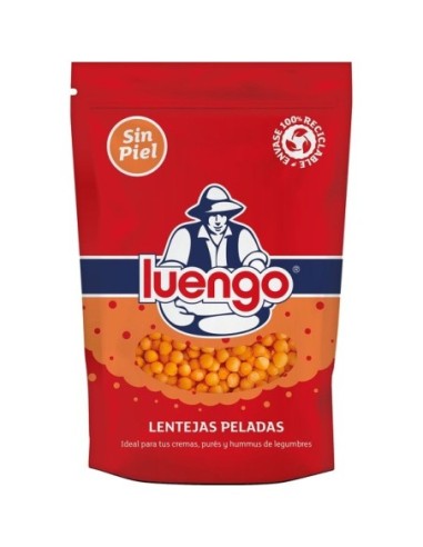 Peeled red lentils Luengo 400 gr.