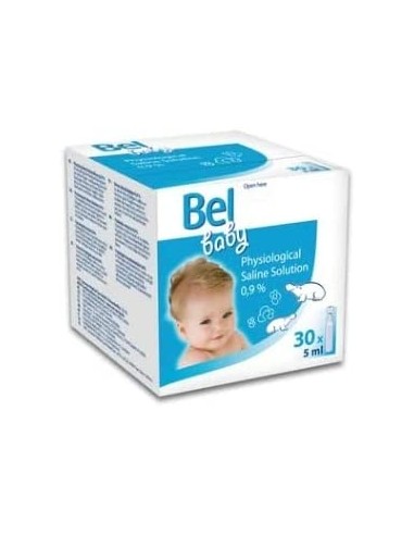 Suero fisiológico Bel Baby 30 ud. x 5 ml.
