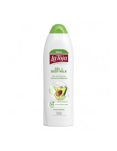 Gel with mineral salts La Toja  body milk 550 ml.