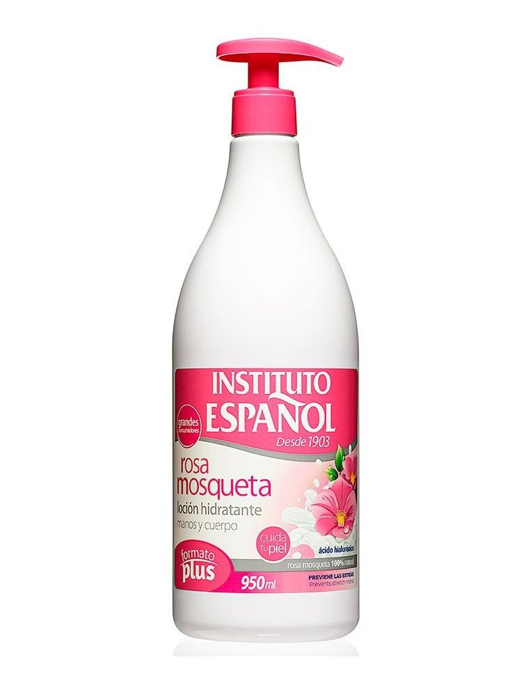 Moisturizing milk Instituto Español rosehip 950 ml.
