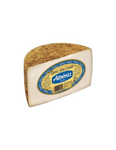 Semi-cured cheese Albéniz 1/2 pieza 1,5 kg.