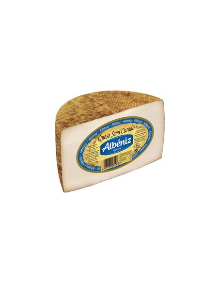 Semi-cured cheese Albéniz 1/2 pieza 1,5 kg.