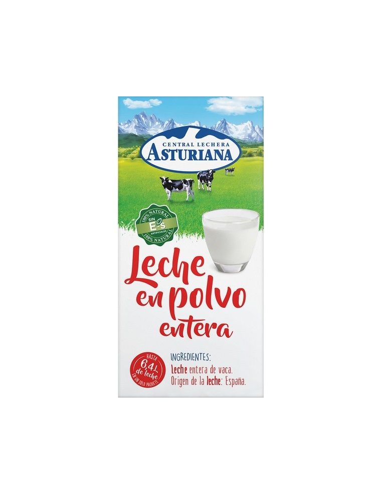 Whole powdered milk Central Lechera Asturiana 800 gr.