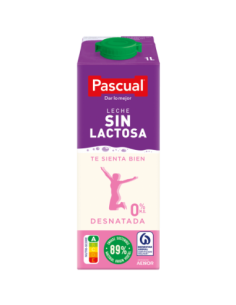 Laktosefreie Magermilch Pascual 1 l.