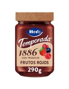 Red fruit jam Hero Temporada 1886 290 gr.