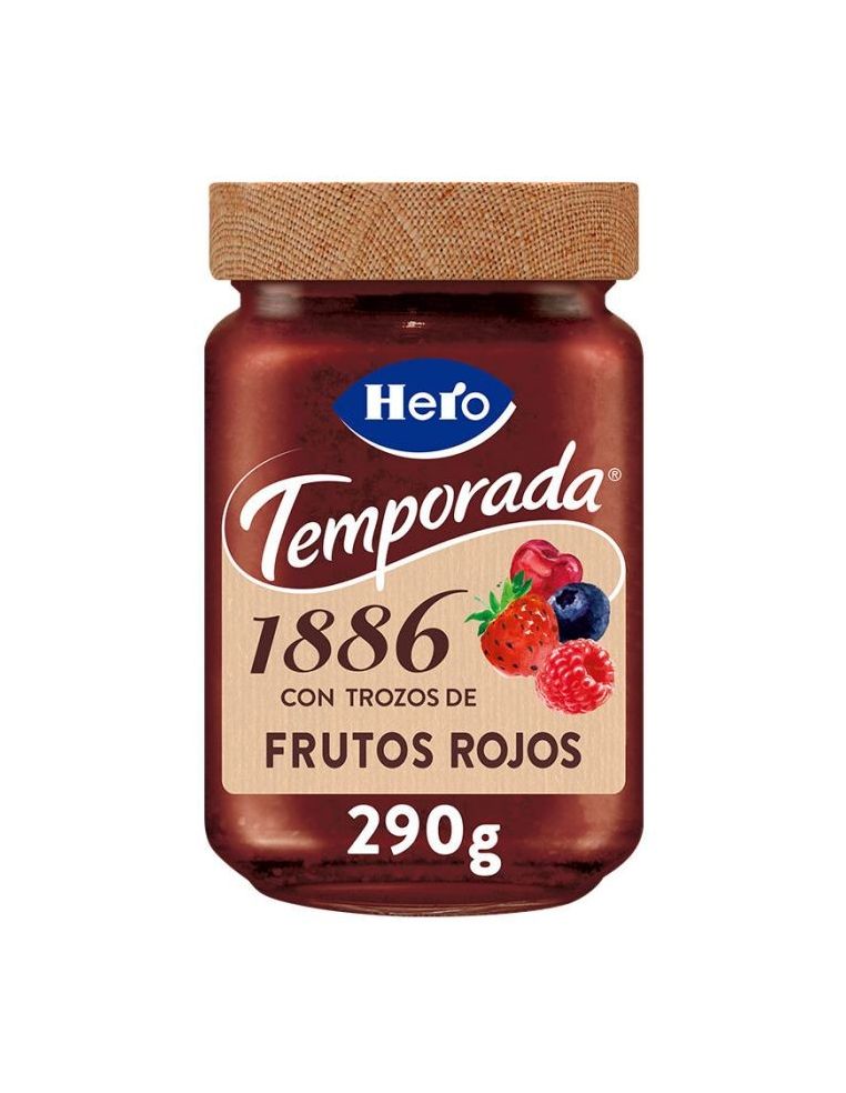 Red fruit jam Hero Temporada 1886 290 gr.