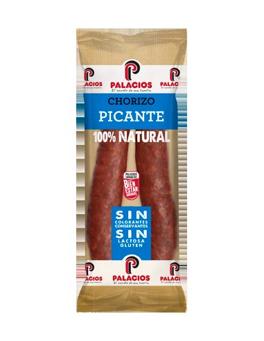 Spicy sausage Palacios 200 gr.