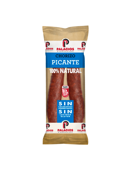 Spicy sausage Palacios 200 gr.