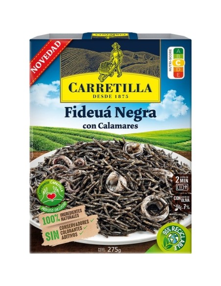 Fideuá noir aux calamars Carretilla 250 gr.