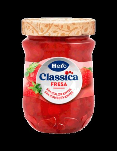 Mermelada de fresas Classica Hero 345 gr.