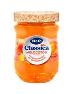 Mermelada de melocotón Classica Hero 345 gr.