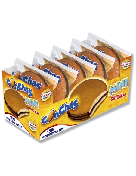 Mini Conchas de chocolate Codan 180 gr.