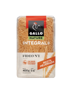 Nouilles nº 1 intégrales Gallo Nature 400 gr.