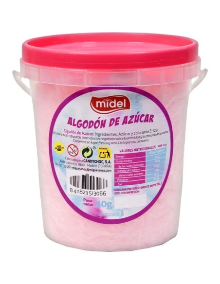 Cotton candy Midel 40 gr.