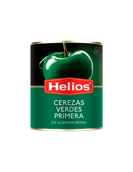 Green cherries in syrup Helios 950 gr.