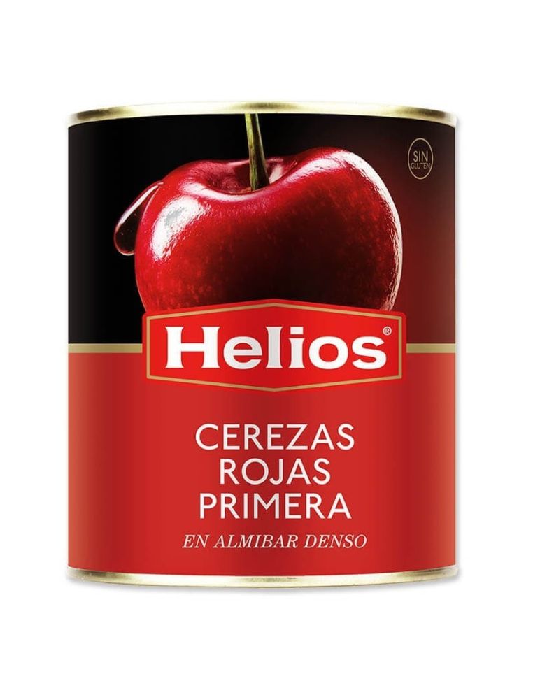 Red cherries in syrup Helios 950 gr.
