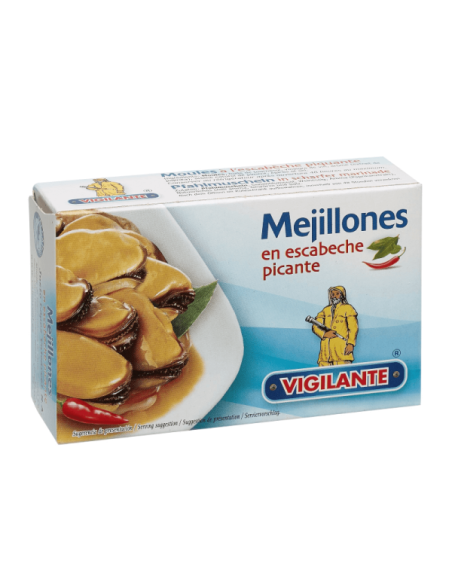 Pickled mussels Vigilante 120 gr.