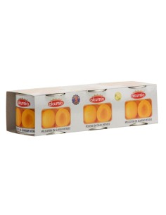 Peach in syrup Alcurnia pack 3 ud