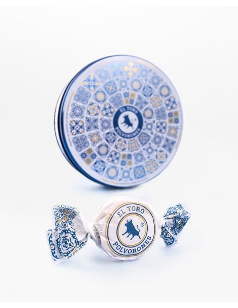 Assortiment de polvorones aux amandes et classique El Toro boîte décorée 420 gr.