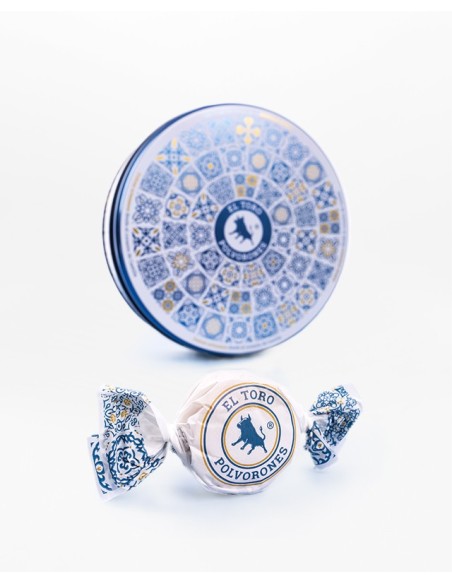 Assortiment de polvorones aux amandes et classique El Toro boîte décorée 420 gr.