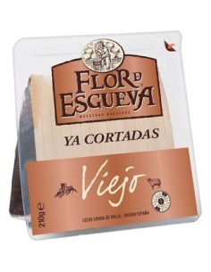 Alter Schafskäse bereits geschnitten Flor de Esgueva Keil 150 gr.