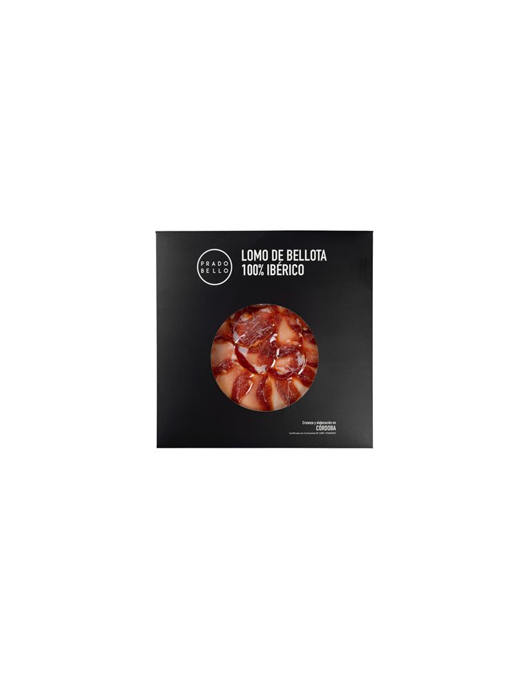 100% Iberian acorn-fed loin Prado Bello 80 gr.
