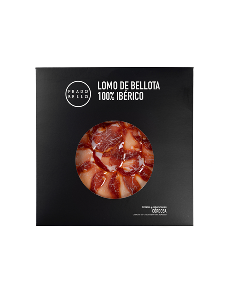 100% Iberian acorn-fed loin Prado Bello 80 gr.