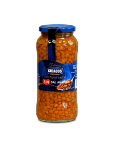 Lentejas cocidas Cidacos 570 gr.