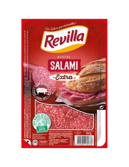 Salami extra Revilla 65 gr.