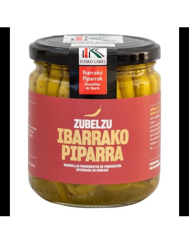Piparras Zubelzu Ibarrako 120 gr.