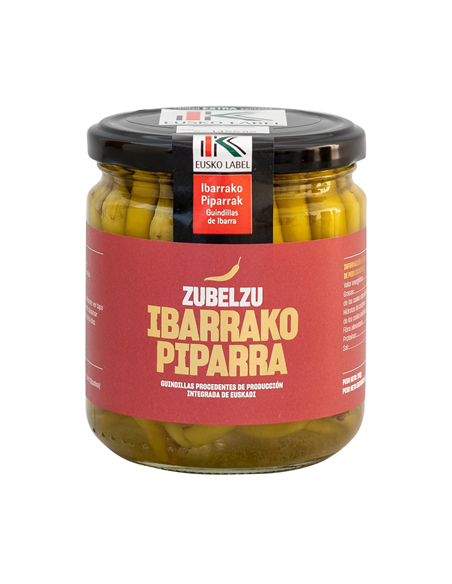 Piparras Zubelzu Ibarrako 120 gr.