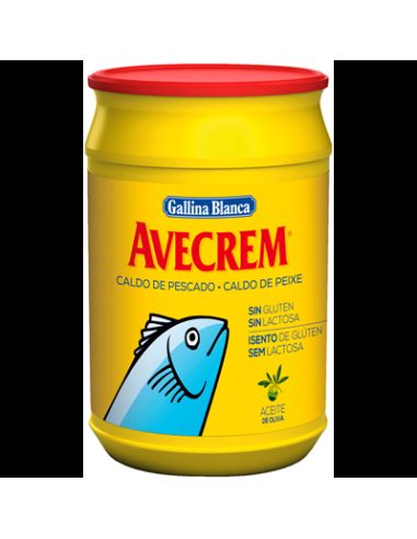 Caldo de pescado en polvo Avecrem Gallina Blanca 1 kg