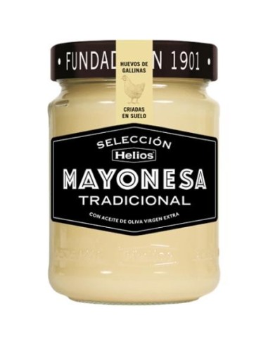 Salsa mayonesa tradicional Helios 270 gr.