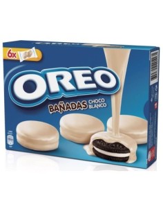 In weiße Schokolade getunkte Kekse Oreo 246 gr.