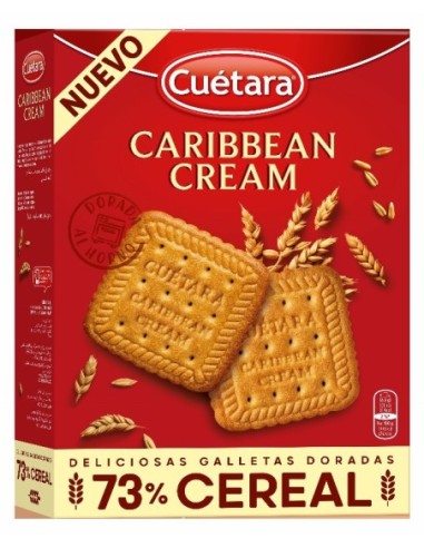 Galletas Caribbean Cream Cuétara 680 gr.